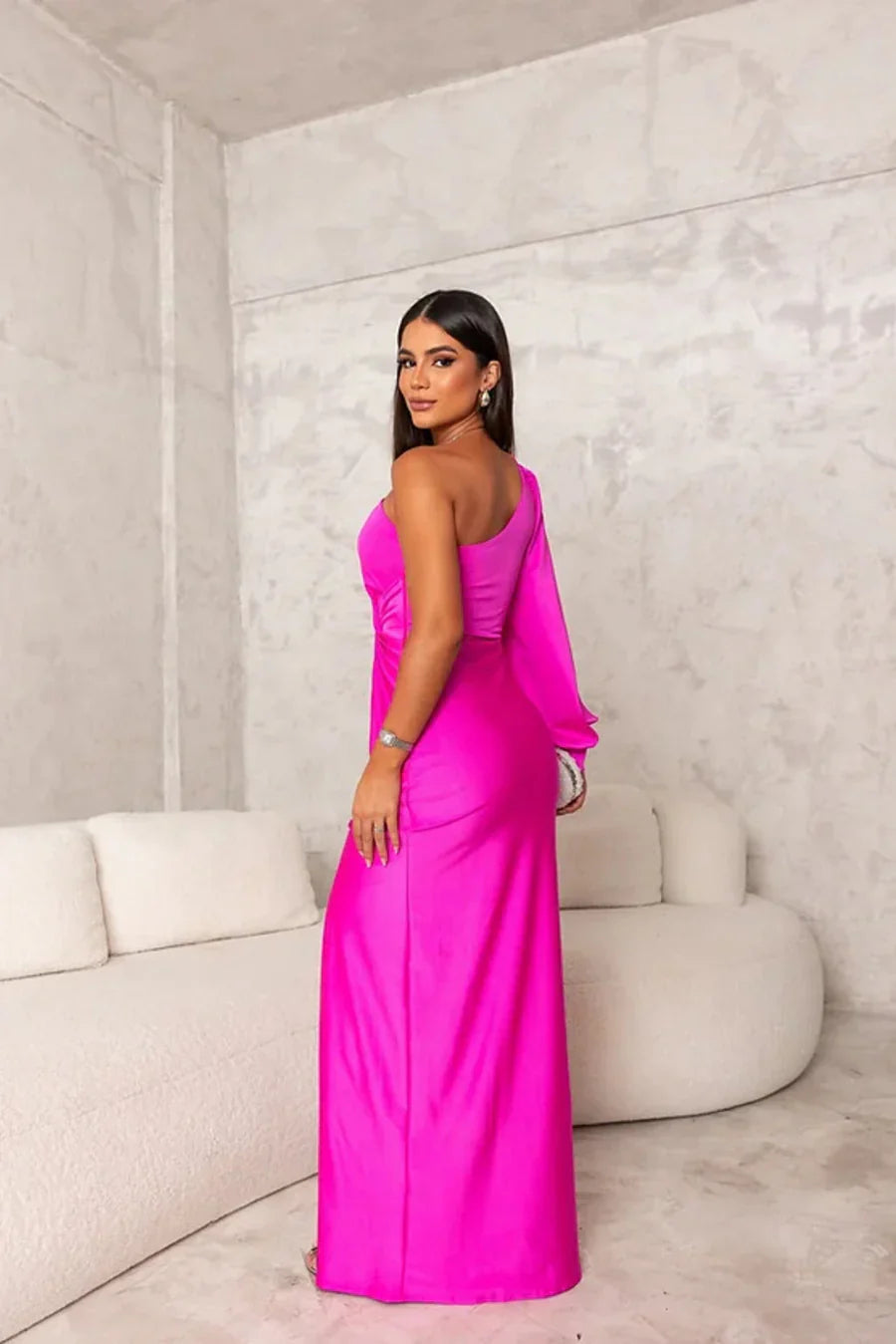 Ada – Glamour Draped Gown