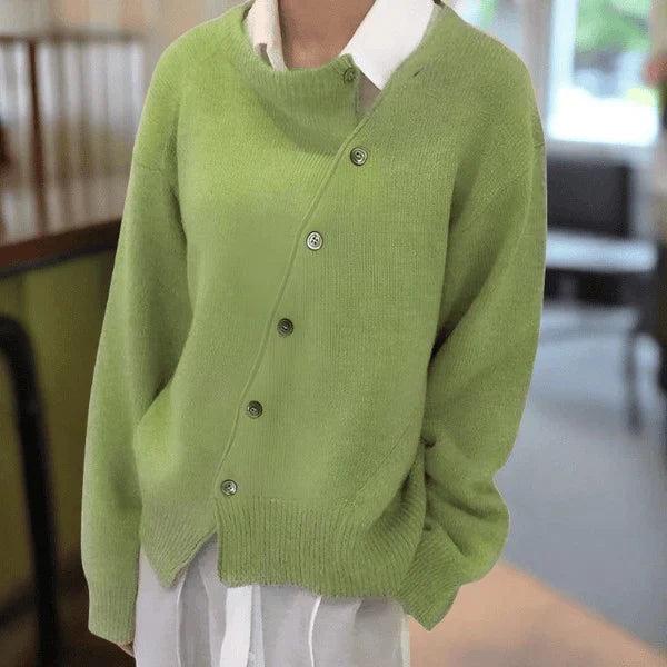 Roma - CASHMERE CARDIGAN WITH BUTTON DETAILS