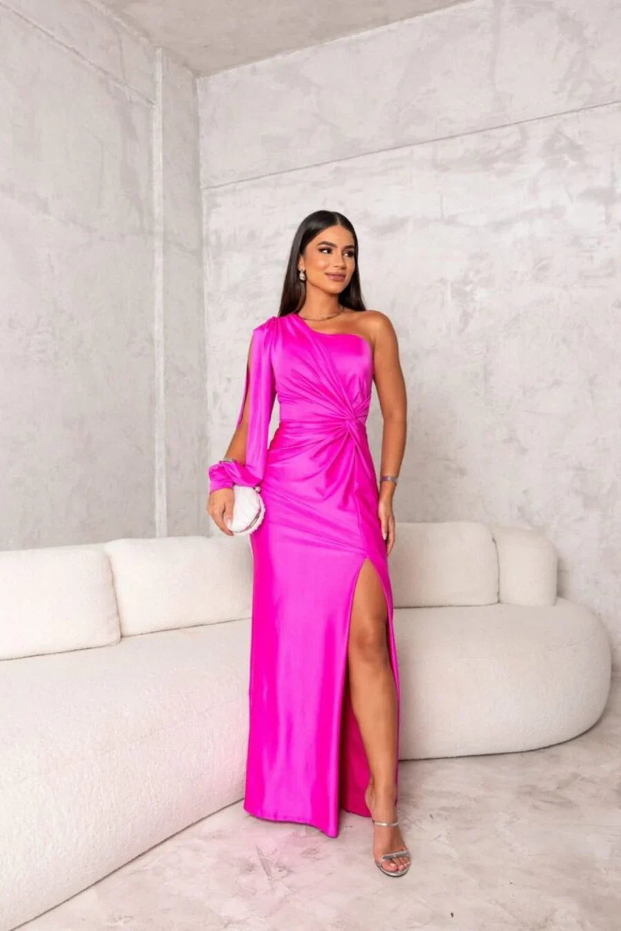 Ada – Glamour Draped Gown