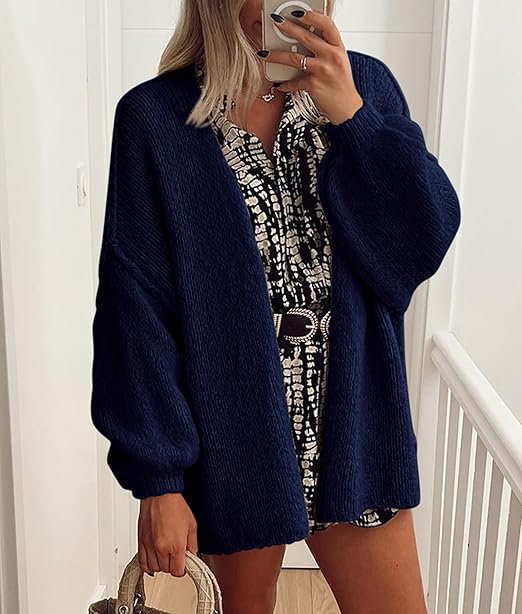Lena Oversized Lightweight Cardigan