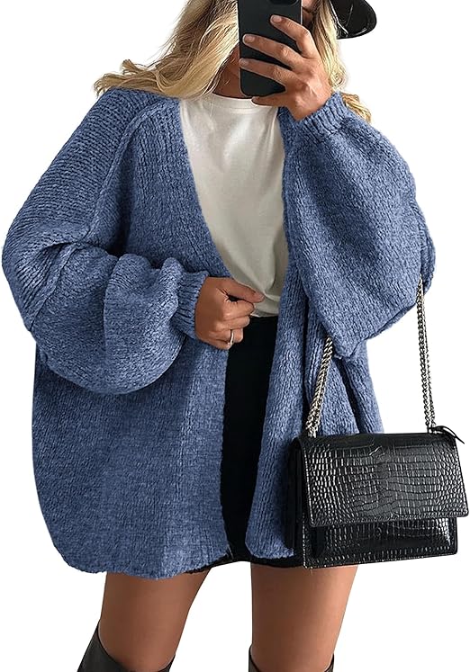 Lena Oversized Lightweight Cardigan