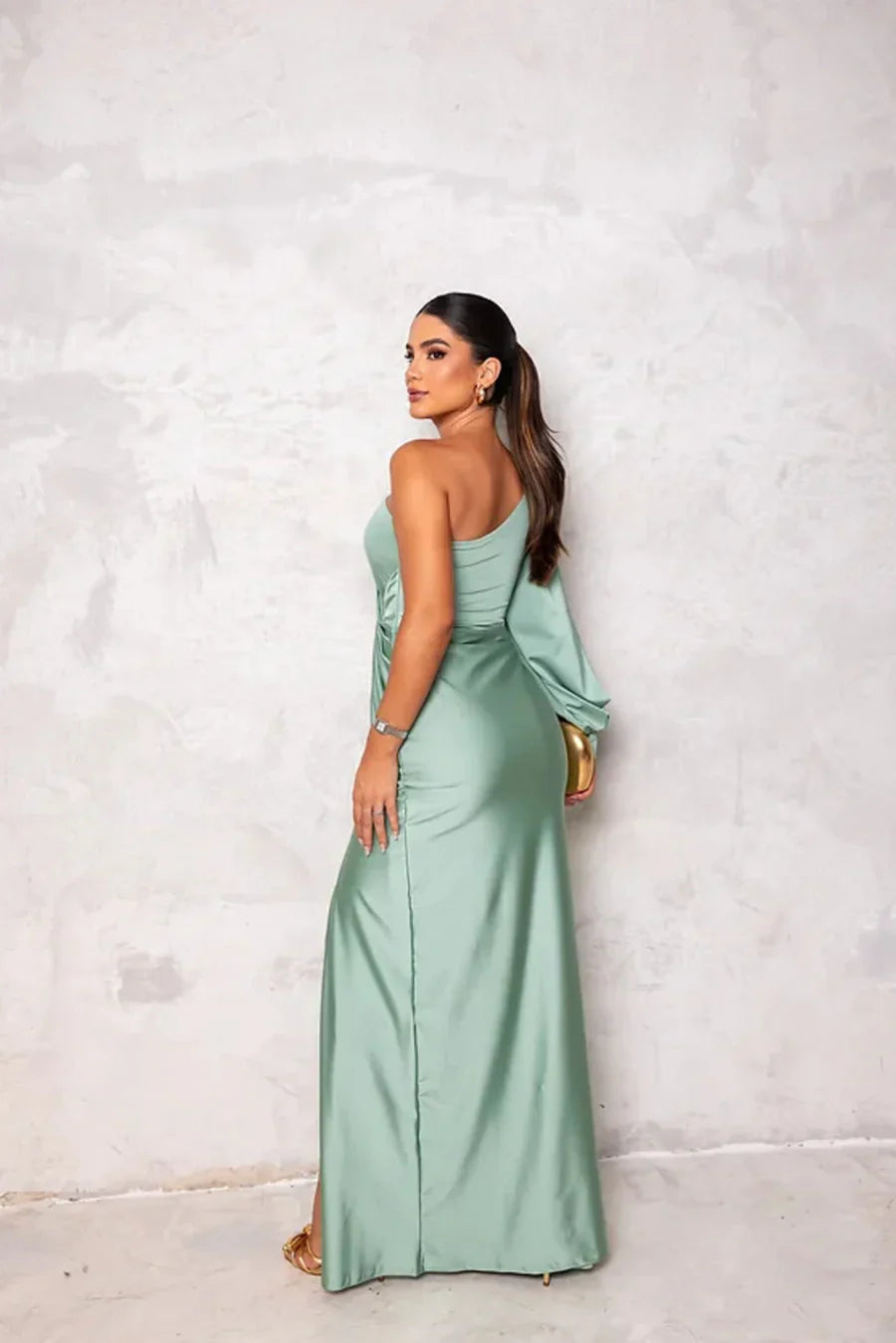 Ada – Glamour Draped Gown