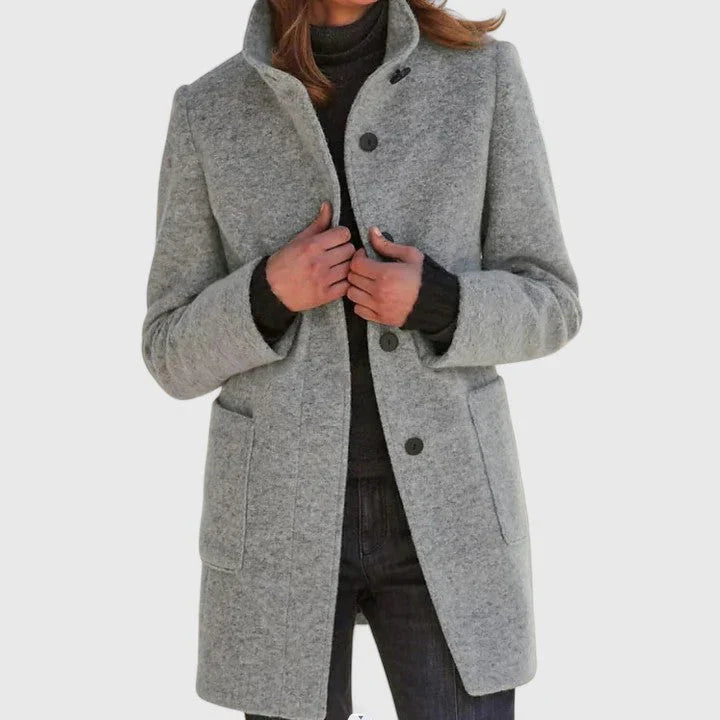 Elena – Classic Wool Blend Jacket