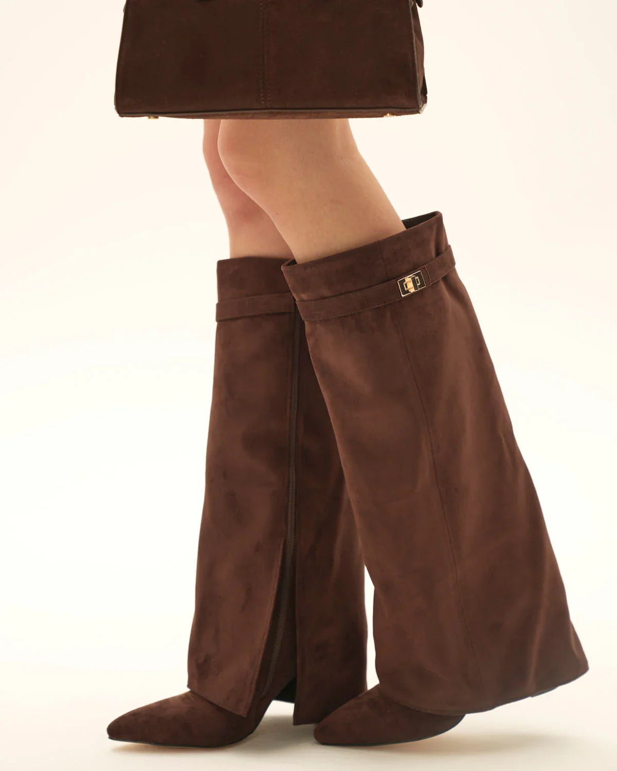 Lavista Suede Slouchy Knee-High Boots