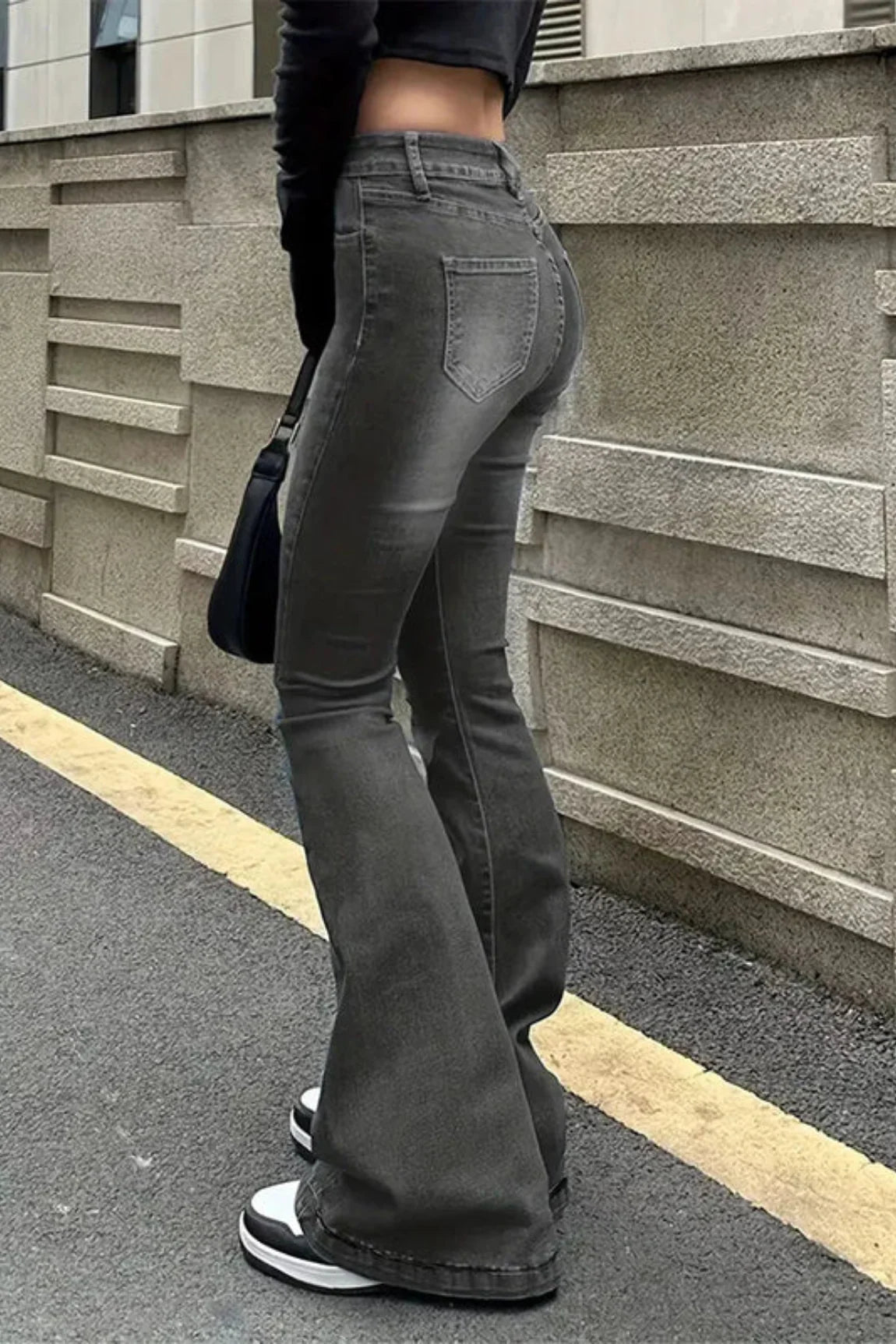 High-Waisted – Flare Jeans