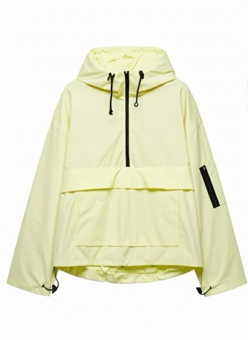 Cerulean Veil Windbreaker — Lightweight, Waterproof & Weather-Resistant