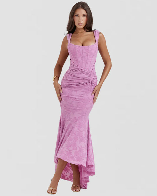 Victoria – Regal Draped Dress