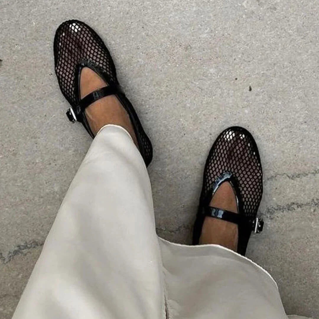 Margaux Mesh Ballet Flats