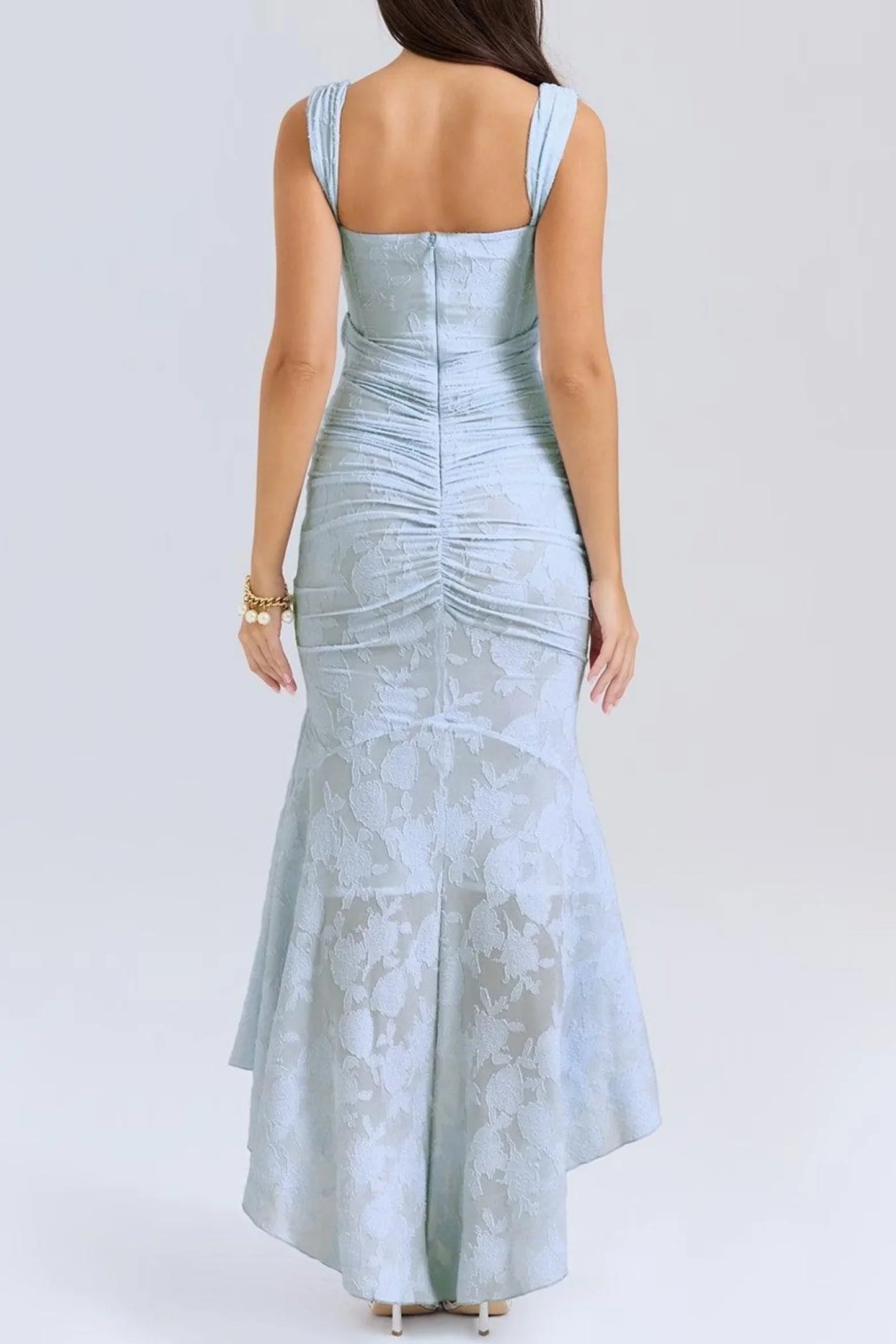 Blue Bell Floral Maxi Dress