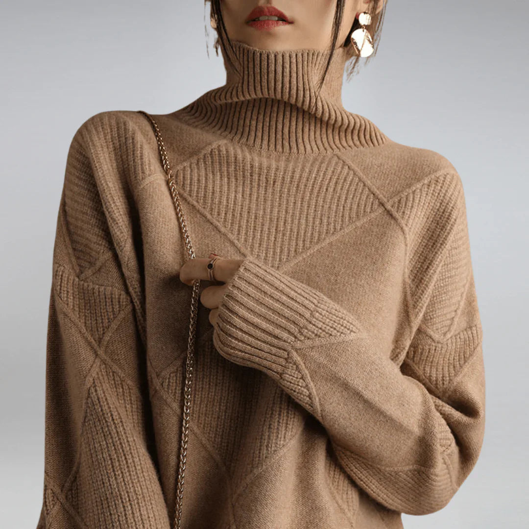 Reyna – Turtleneck Sweater for Timeless Everyday Elegance