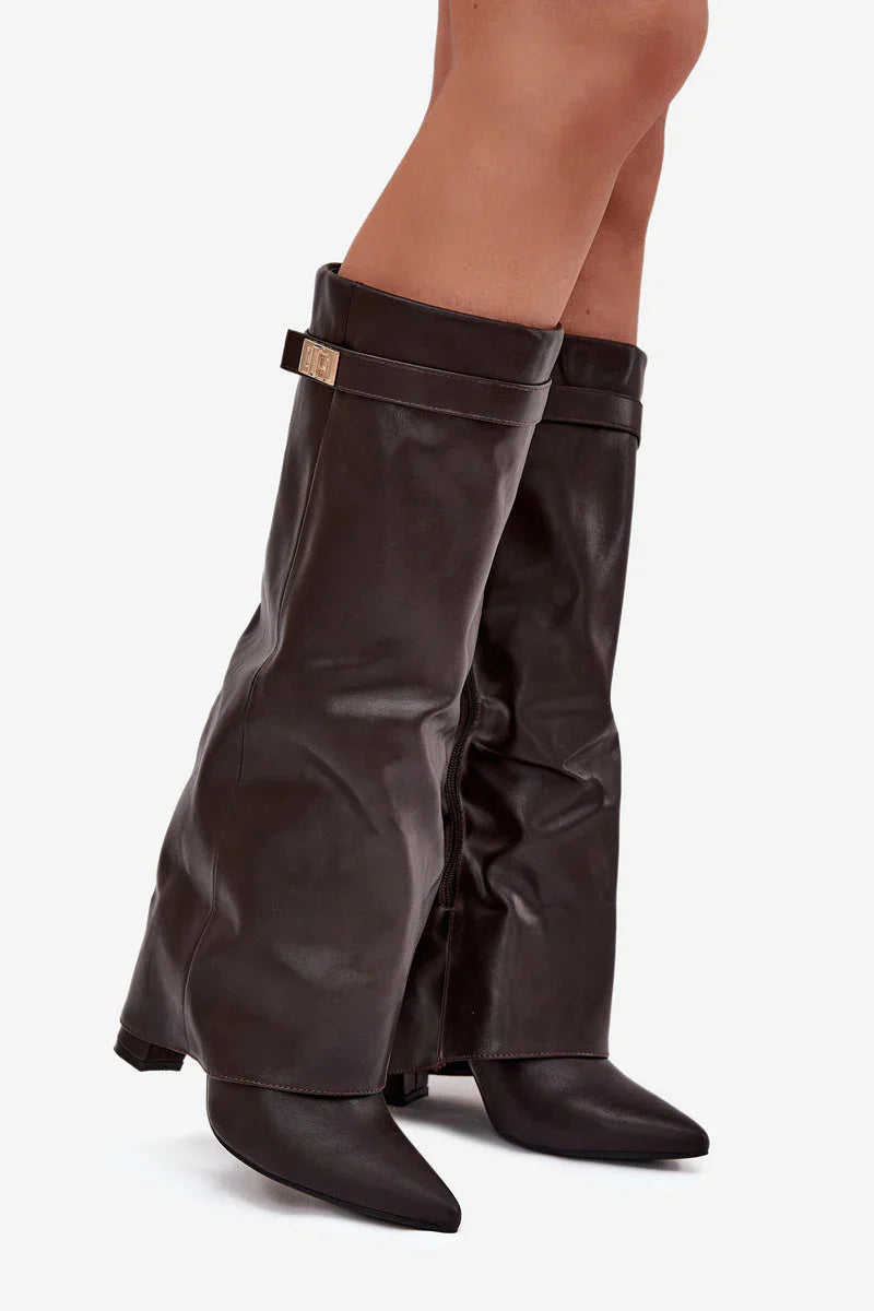 Lavista Suede Slouchy Knee-High Boots
