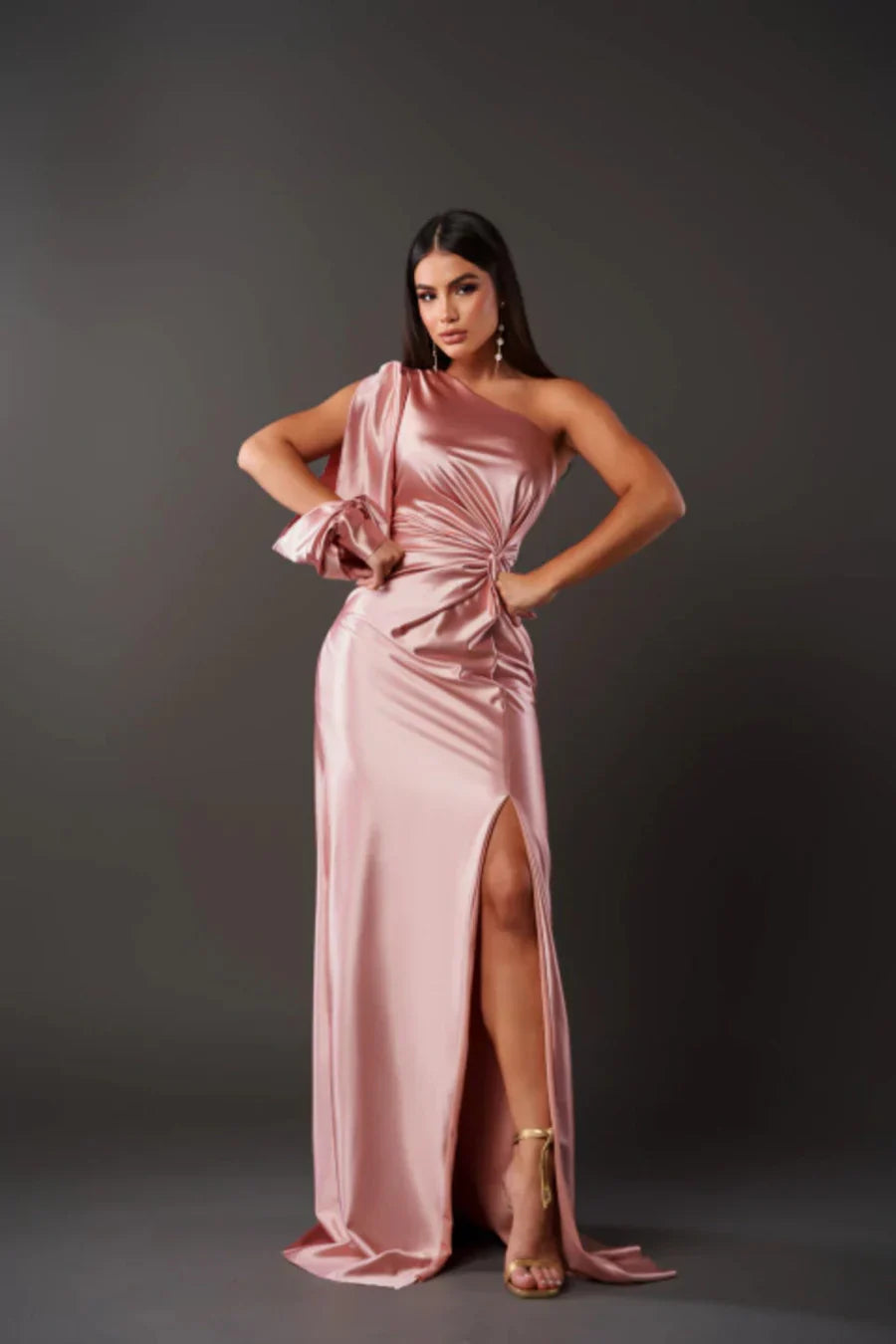 Ada – Glamour Draped Gown