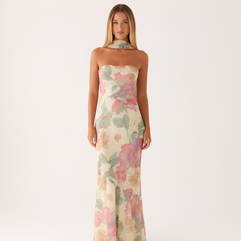 Under The Pagoda Maxi Dress