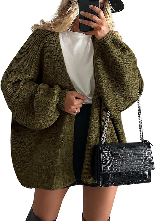 Lena Oversized Lightweight Cardigan