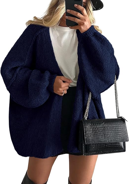 Lena Oversized Lightweight Cardigan