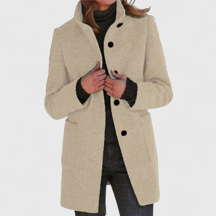 Elena – Classic Wool Blend Jacket