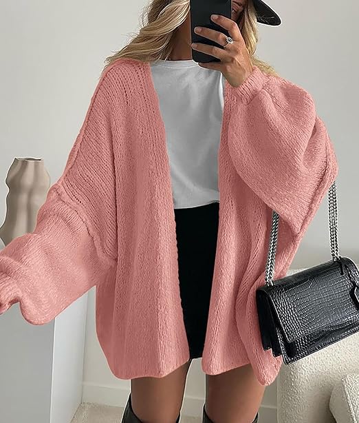 Lena Oversized Lightweight Cardigan