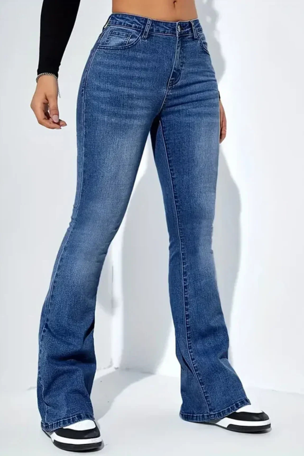 High-Waisted – Flare Jeans