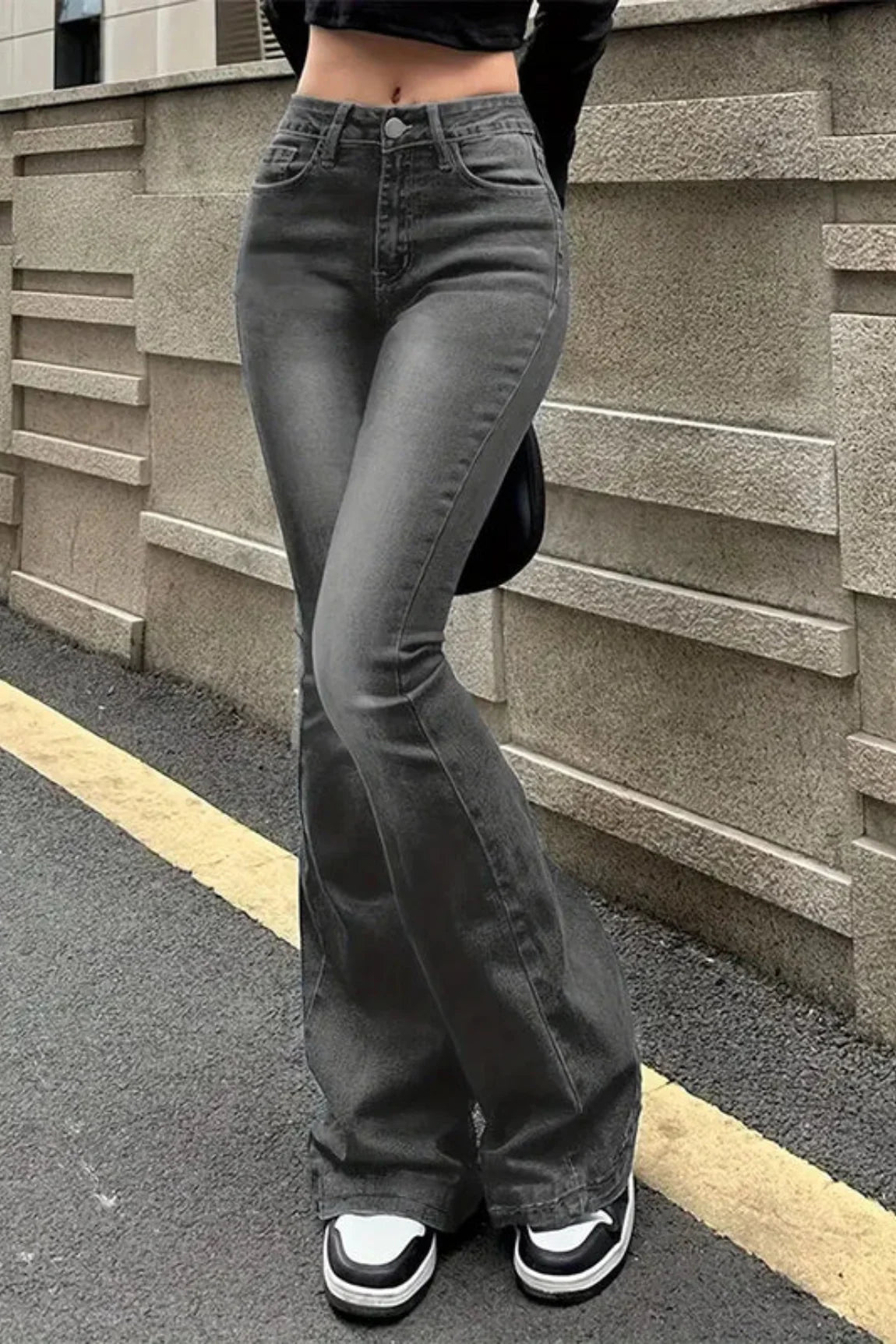 High-Waisted – Flare Jeans