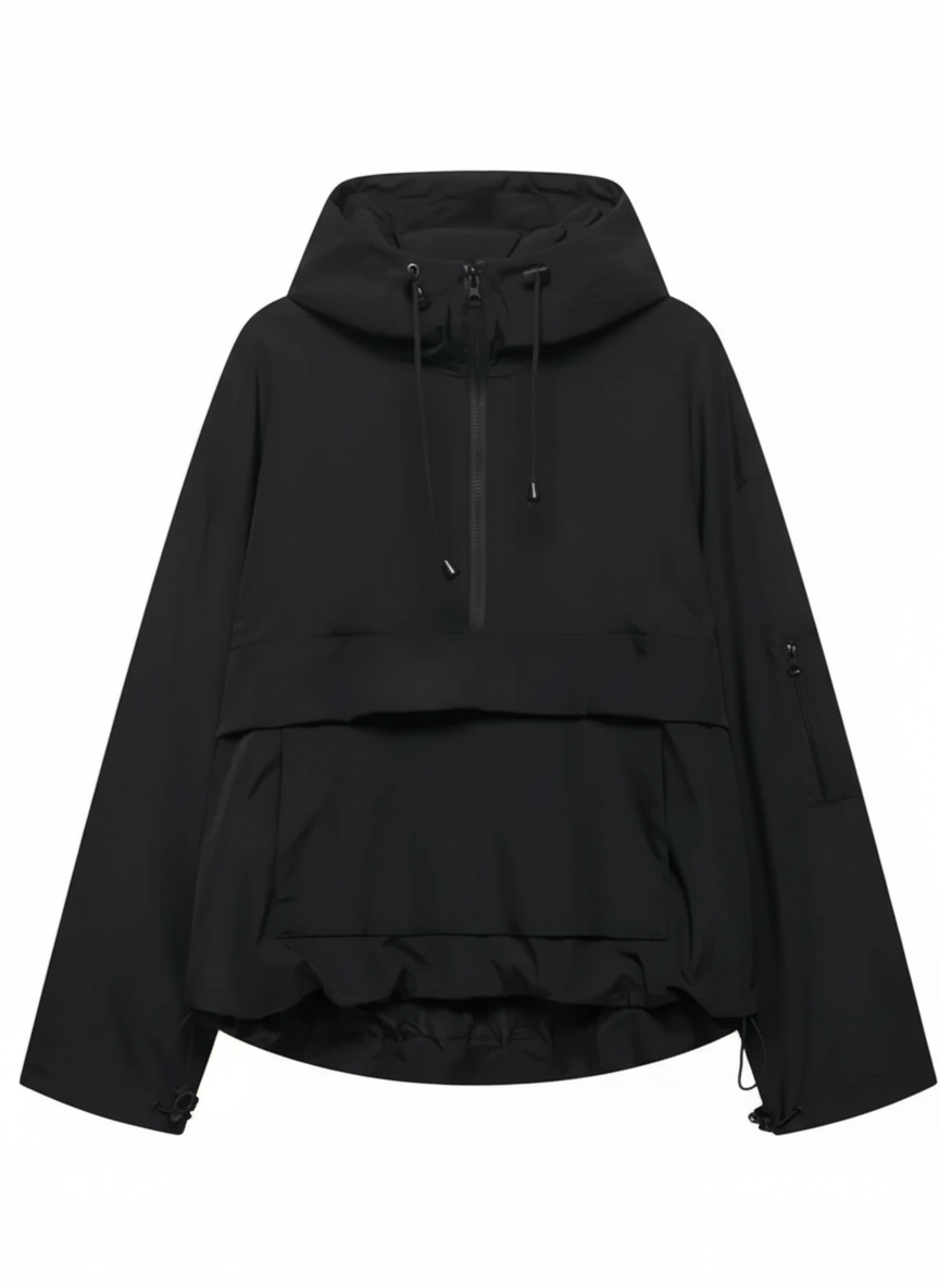 Cerulean Veil Windbreaker — Lightweight, Waterproof & Weather-Resistant