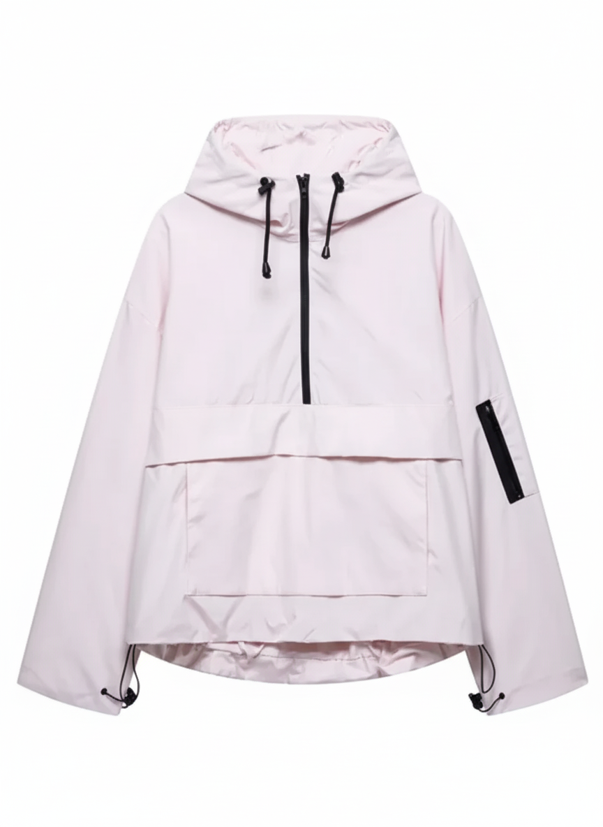 Cerulean Veil Windbreaker — Lightweight, Waterproof & Weather-Resistant