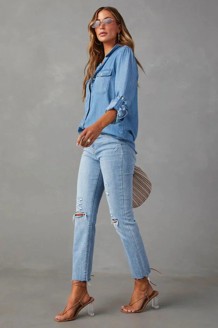 Denim – Classic Light Wash Shirt