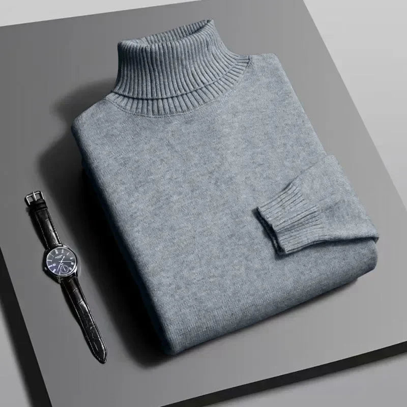 Giacomo – Men’s Anti-Pilling Turtleneck Sweater