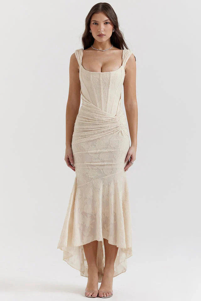 Victoria – Regal Draped Dress