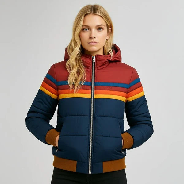 Helena - Elegant Thermal Windbreaker Jacket