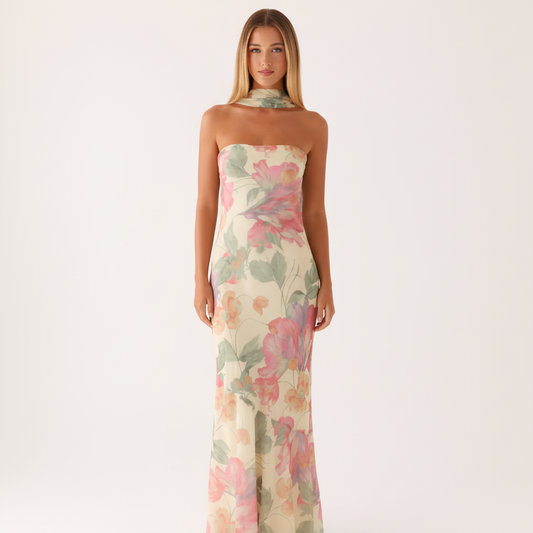Under The Pagoda Maxi Dress