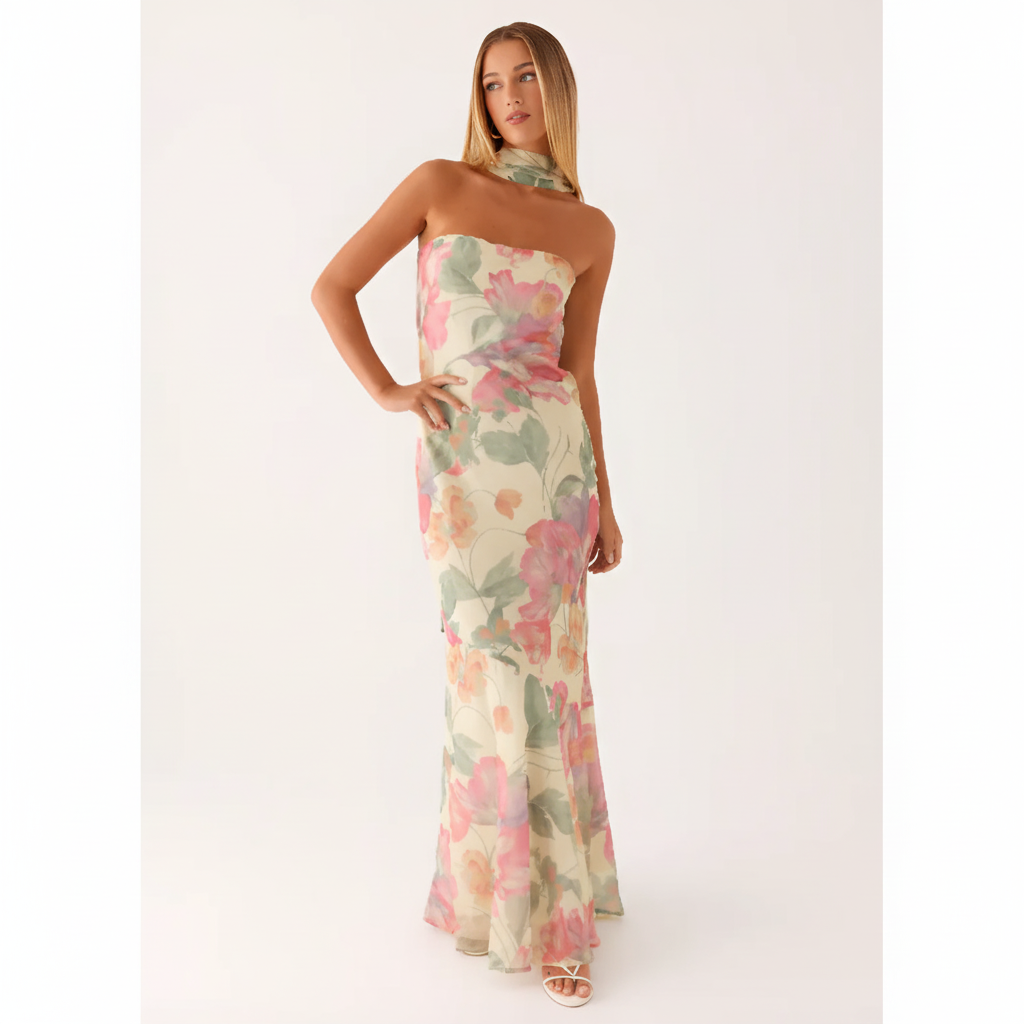Under The Pagoda Maxi Dress