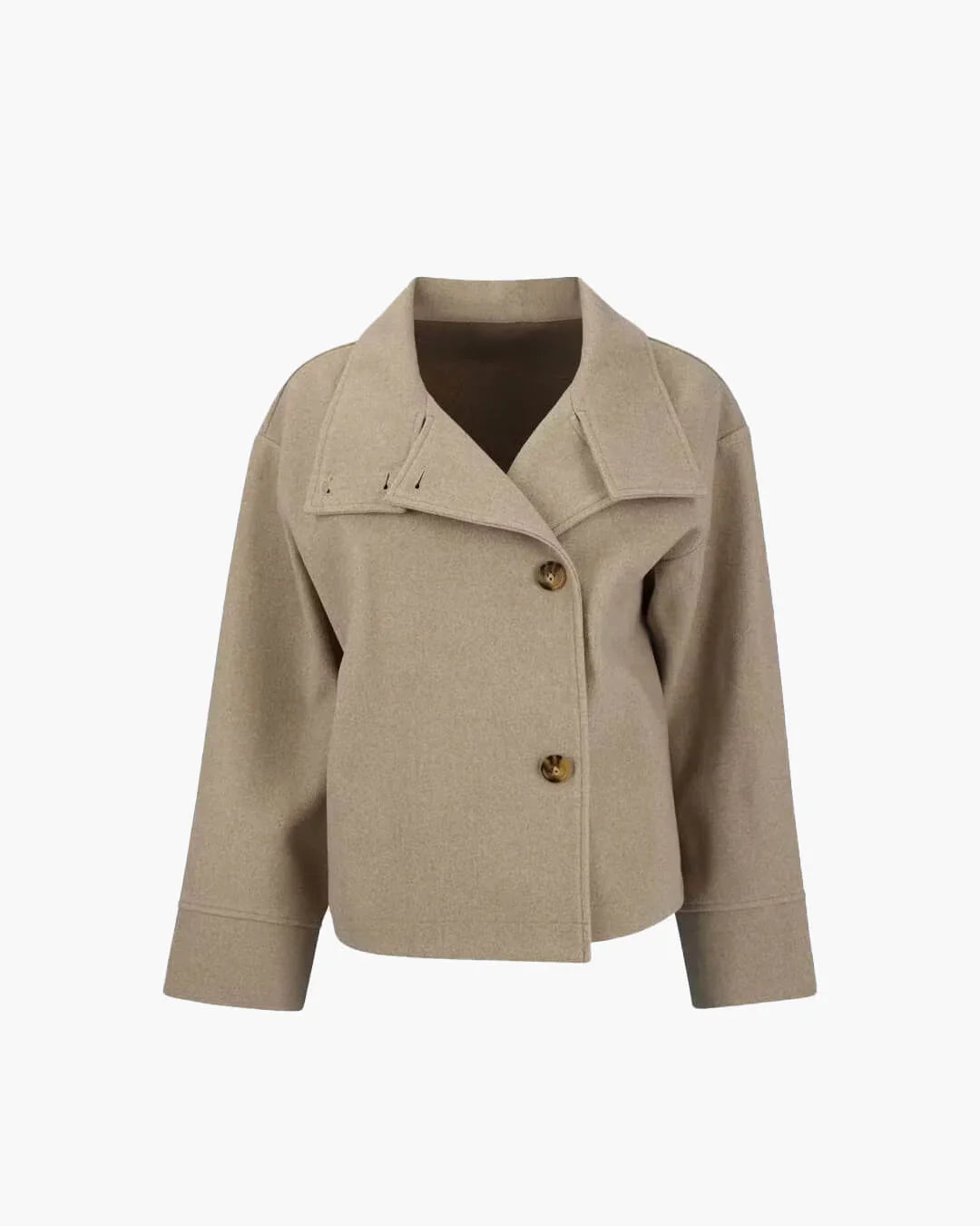 Rosalia Elegant High-Collar Jacket